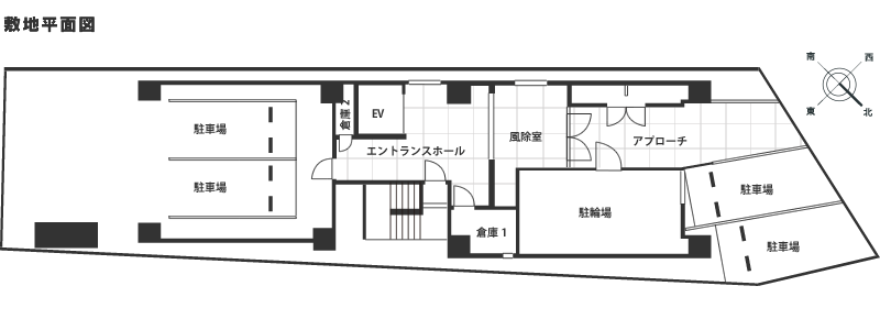 敷地平面図