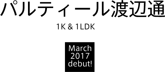 パルティール渡辺通 1K & 1LDK