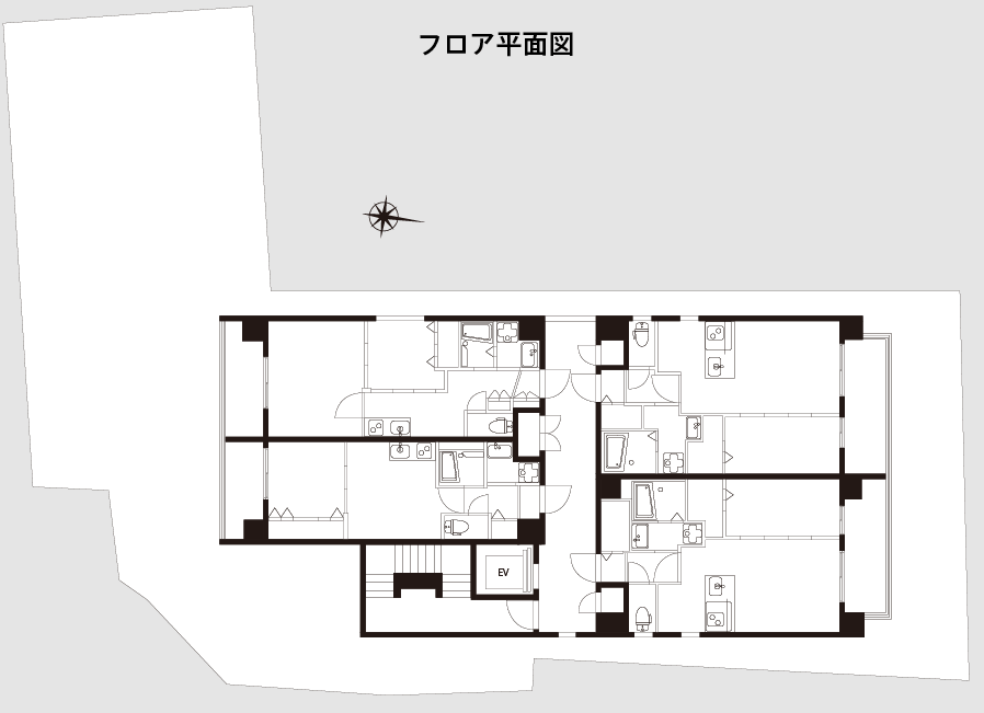 フロア平面図