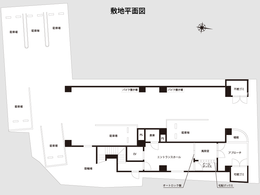 敷地平面図